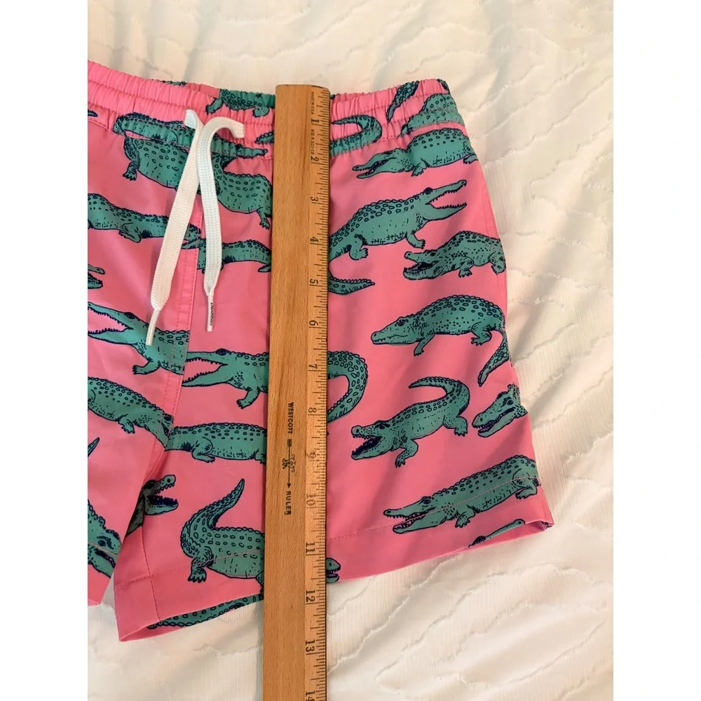 Chubbies Kids The Glades Classic Lined Swim Trunks- Youth Size Small